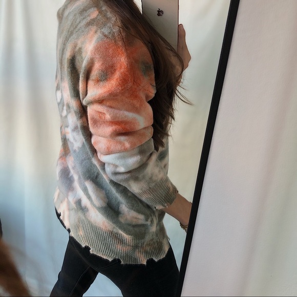 SWEATER tie dye sweatshirt - Picture 6 of 9